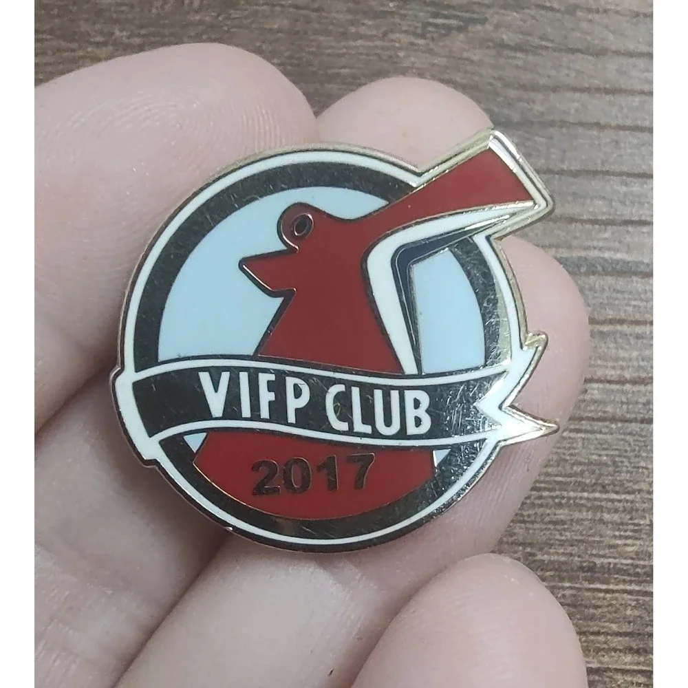VIFP CLUB 2017 Enamel PIN PINBACK Hat Pin J153